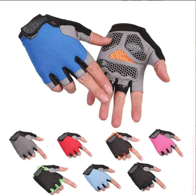 

female fitness gloves Crossfit Workout Fitness Gloves Breathable Bodybuilding Half Finger Hand Protector