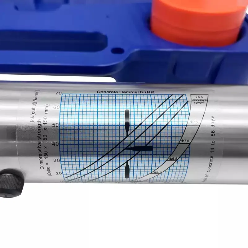 HT‑225 / HT225B Concrete‑Rebound‑Tester, Metal‑Shell Rebound‑Test‑Hammer for Concrete Strength Detection