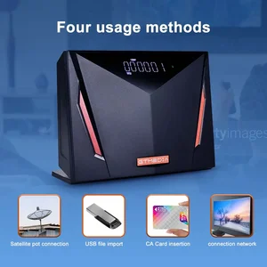 Penerima Satelit GTMEDIA V8 UHD 4K Ultra HD, Kabel DVB-S/S2/S2X+T / T2+ISDB-T+(J83.A / C)+ATSC-C (J83.B) Dengan Kotak TV Pembaca Kartu Pintar 8 tv android penjualan terbaik isdb t - №