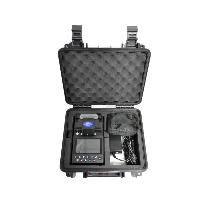 JW4107 Core Alignment Fusion Splicer Fiber Splicing Telecom Splicer 3-In-1 Fiber Cleaver Fusion Machine