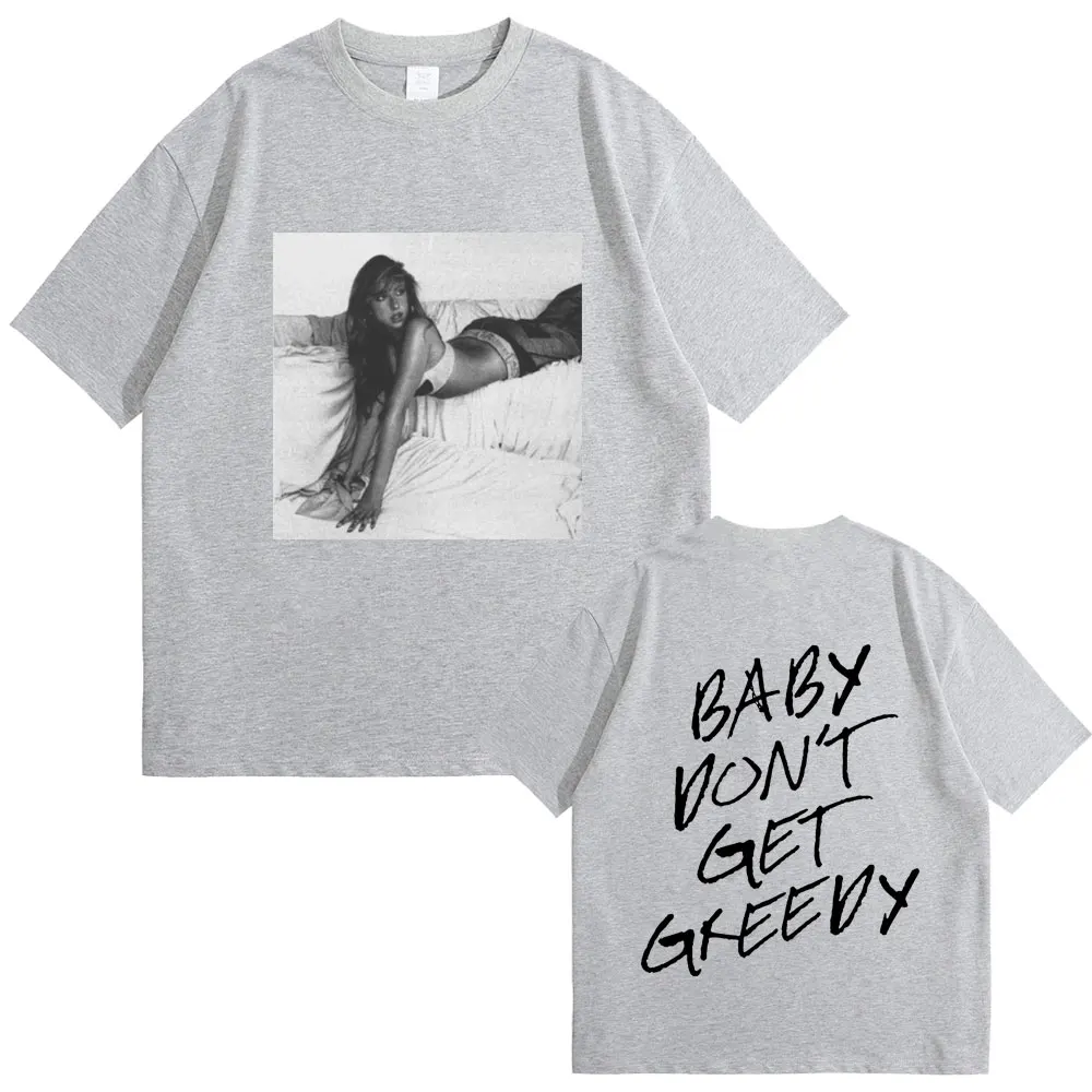 المغني تيت ماكراي الطفل لا تحصل على ألبوم جشع تي شيرت مطبوع للجنسين خمر موضة التي شيرت الرجال النساء عادية تي شيرت