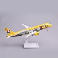 1/200 Scale 30CM Airplane A380 B747 B737 C919 Guangzhou, Shanghai City Airline Model W Light Plastic Resin Assembly Plane Model