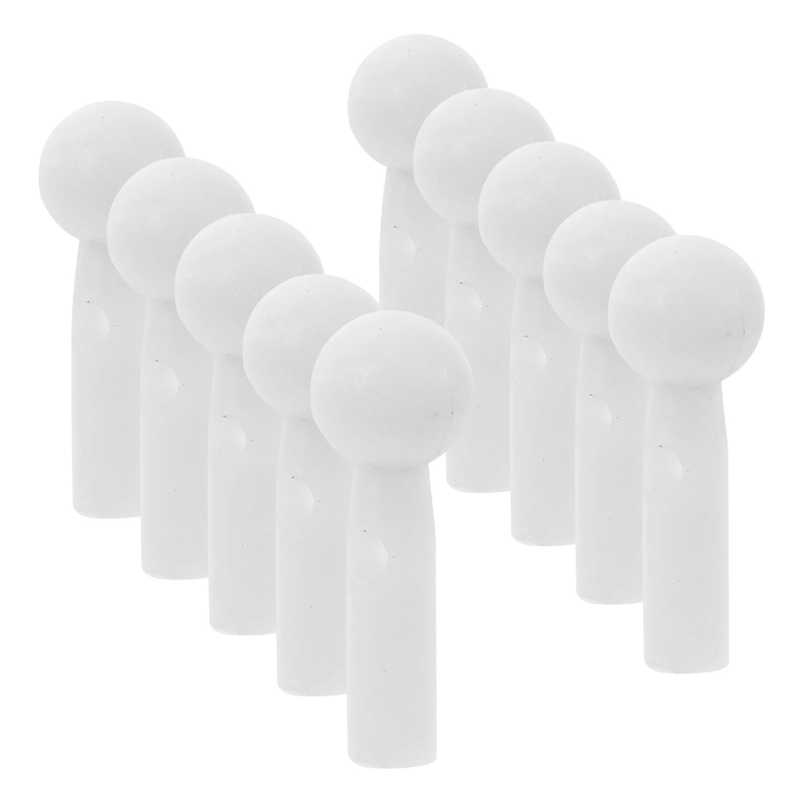 

Children's Umbrella Tail Beads Patio Tip Cover Component White Plastic Replacement Parts