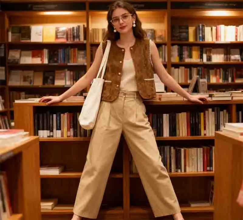 Vests Waistcoats Thin Womens Vest Coats Woman Winter Cashmere Full Lining Thickened Cold-Proof Cozy Commuting Comfortable Trendy