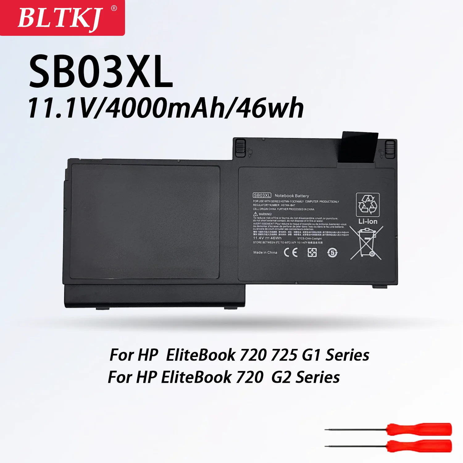 

Новый аккумулятор для ноутбука SB03XL для HP EliteBook HSTNN-I13C 820 G1/G2 720 G1/G2 725 G1/G2 HSTNN-IB4T HSTNN-LB4T 717378 -001 716726 -421