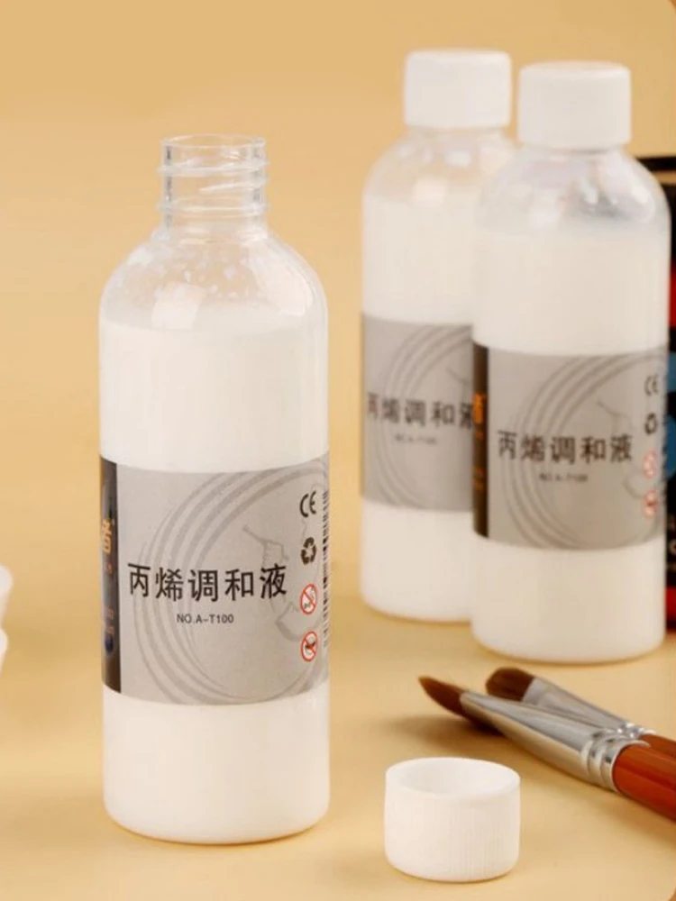 2 Stück, 4 Stück, Acrylmischung, 100 ml/3,38 oz, Farbverdünner, Mischung für Kunstbedarf, Verdünnungsmittel – Detail 3