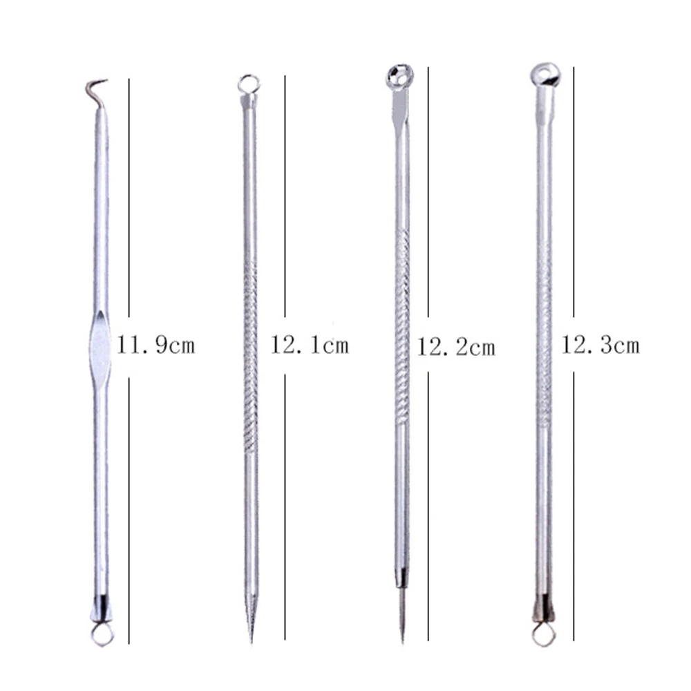 set Acne Blackhead Removal Needles Black Dots Cleaner Black Head Pore Cleaner Deep Cleansing Tool Face Skin Care Tool