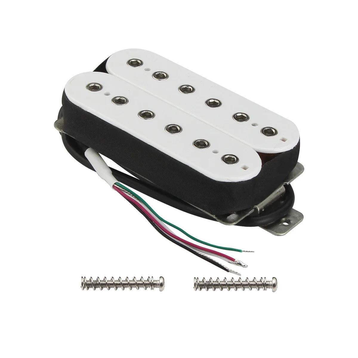

Set of Neck+Bridge Alnico 5 Humbucker Pickup Guitar Pickup White for Electric Guitar Accessories