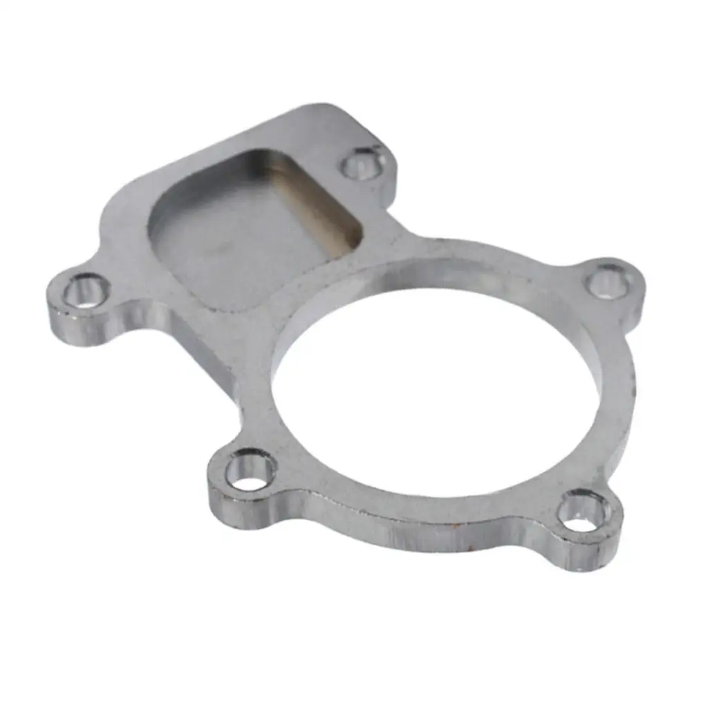 76mm Silver Mild Steel Auto Outlet Flange Adapter for Cummins Holset