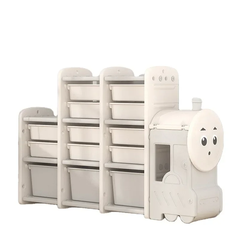 

Plastic Movable Corner Cupboard for Kids, Storage Racks, Drawer, Toys, Kids Furniture