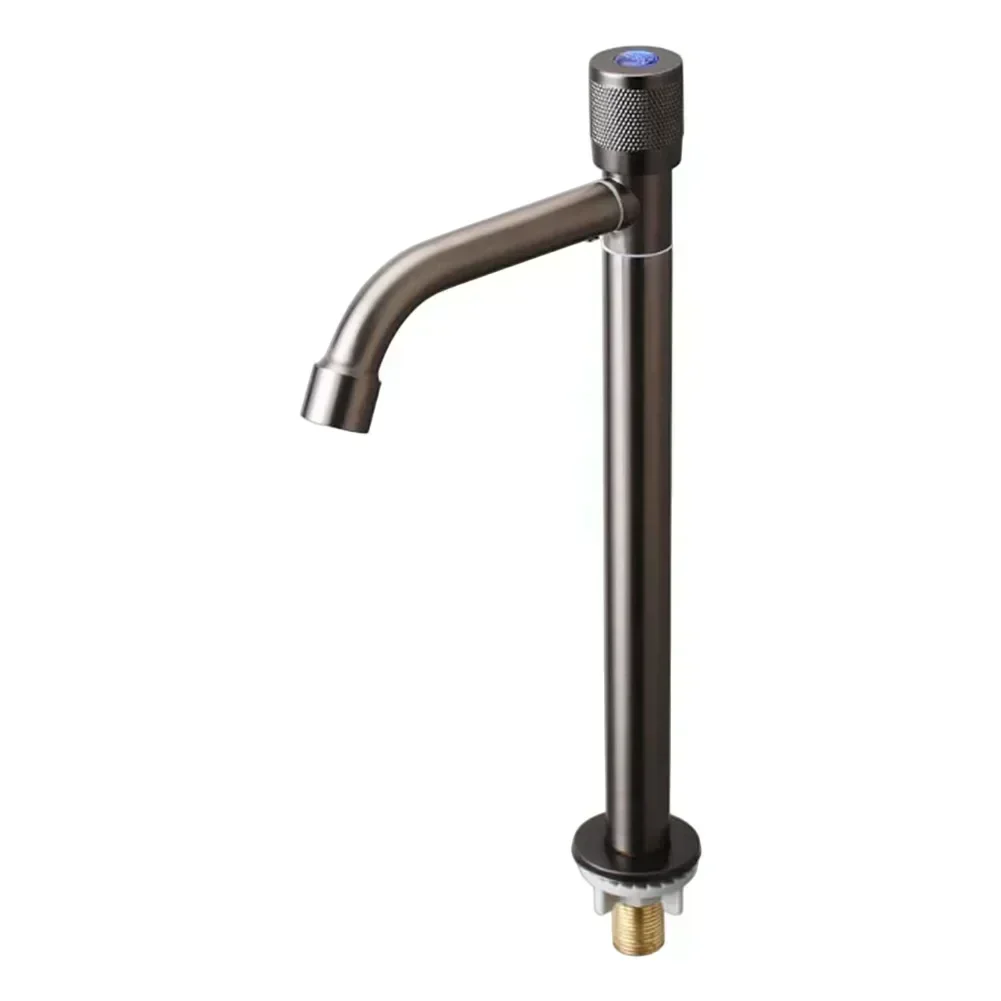 

Single Cold Basin Tap With Rotatable Water Nozzle High Durability Stainless Steel Design For Various Applications