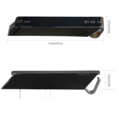 Imagen 2 del producto 2 uds debajo de la luz de señal de giro del espejo retrovisor lateral para Ford F150 F-150 2004 -2014 Raptor 2010-2014 Expedition 1997-2007