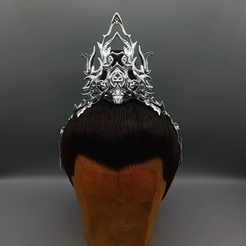 Tocado Chang Yue Jin Ming, ropa para la cabeza Tan Taijin, accesorios para hombres, evento de Anime que muestra Luo Yunxi, tocado portátil para Cosplay