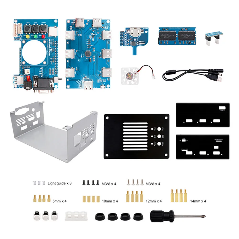 

For Mister FPGA For Terasic IO Analog Board Motherboard IO Board +32mb /128mb Fan IO Board