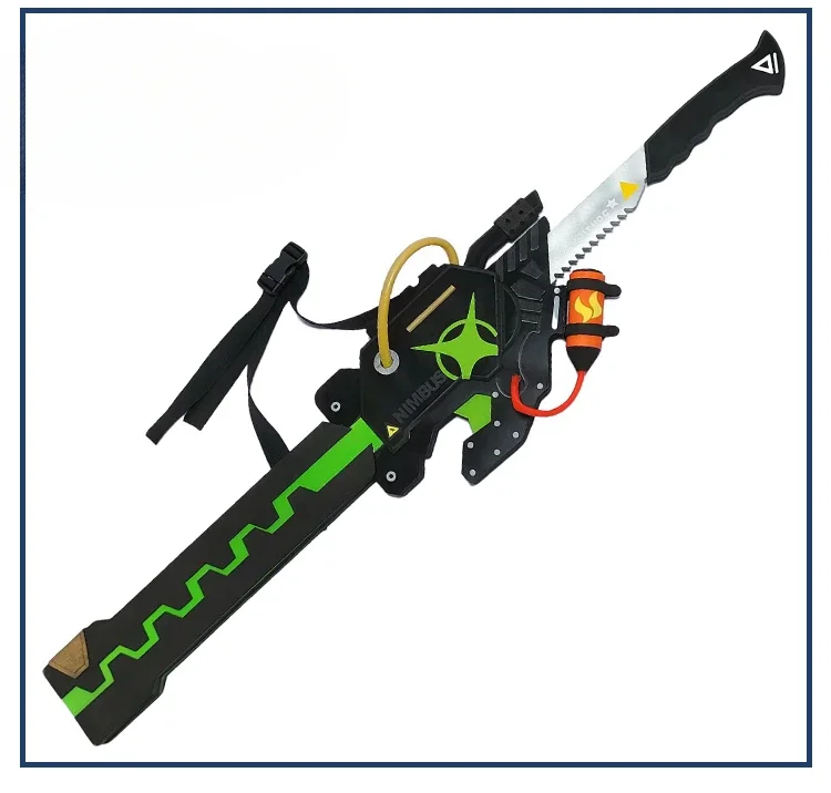 Anby Demara Zenless Zone Zero puntelli zaino Cosplay puntelli armi Halloween natale Fancy Party costumi accessori