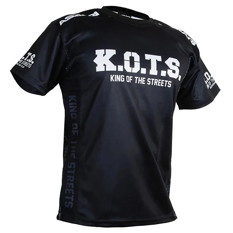 2026 Neuer Sommertrend 3D-Gedruckte K.O.T.S. Street Fighting Competition Herren-T-Shirt für Outdoor-Sport und Fitness, Streetwear