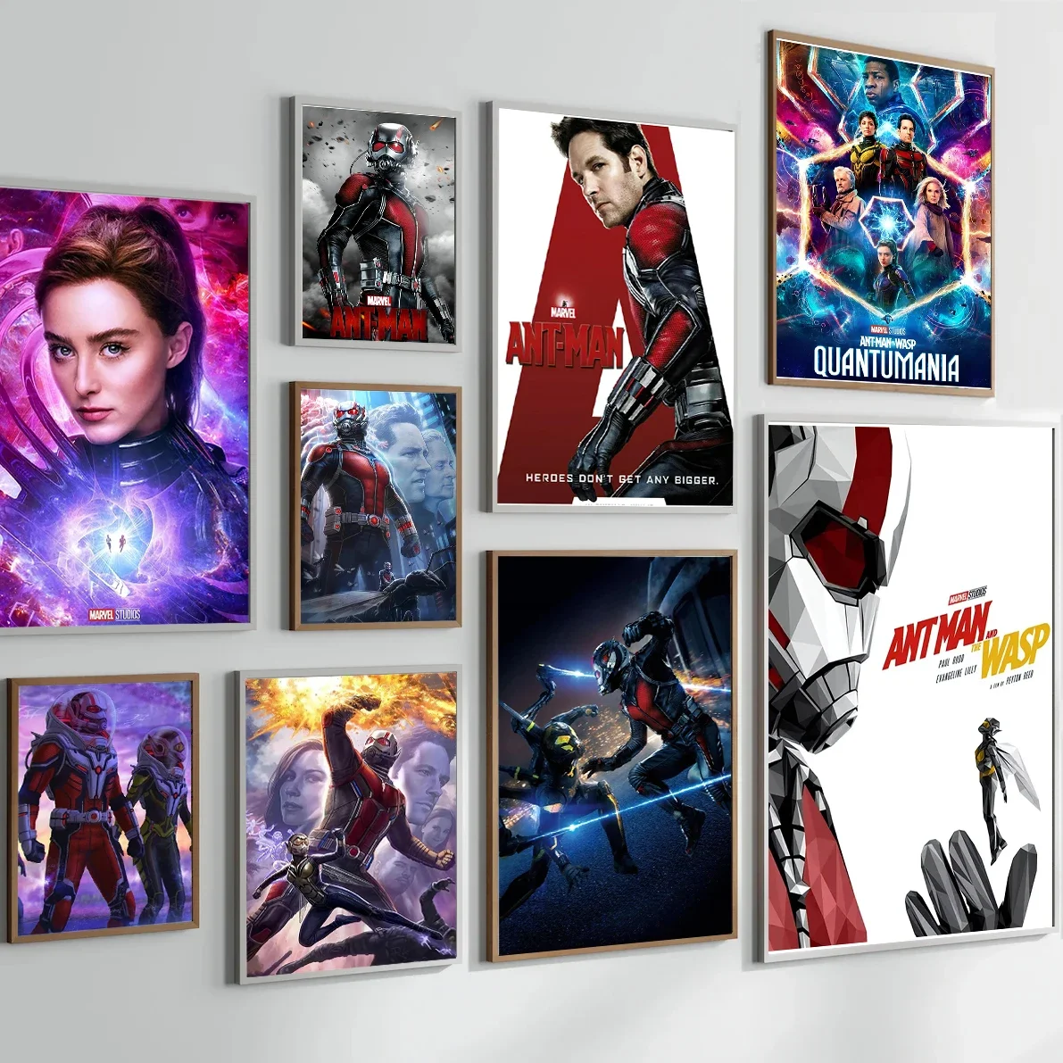 

Marvel Ant-Man Hanging Scroll Poster Iron Man Wall Artwork Avengers Canvas Painting Home Decoration Decor Wallpaper Kid Gift