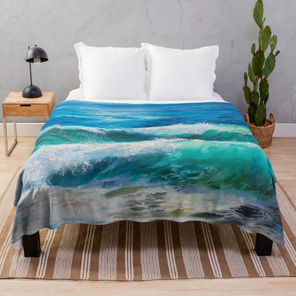 

Perpetual Ocean Throw Blanket Flannel Fleece Soft Warm Throw Blanket