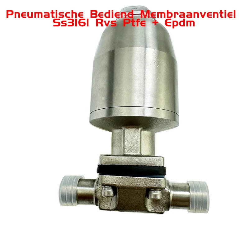 غشاء Bediend هوائي ، Ss316l Rvs Ptfe + Epdm