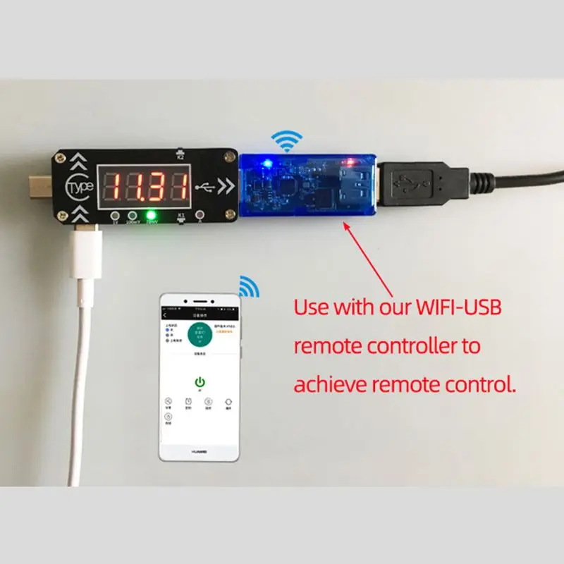 Type-c PD Quick Charge Trigger Module for DC Digital Display Voltage Current Meter Tester XY-WPDT Support PD2.0 PD3.0 Protocol