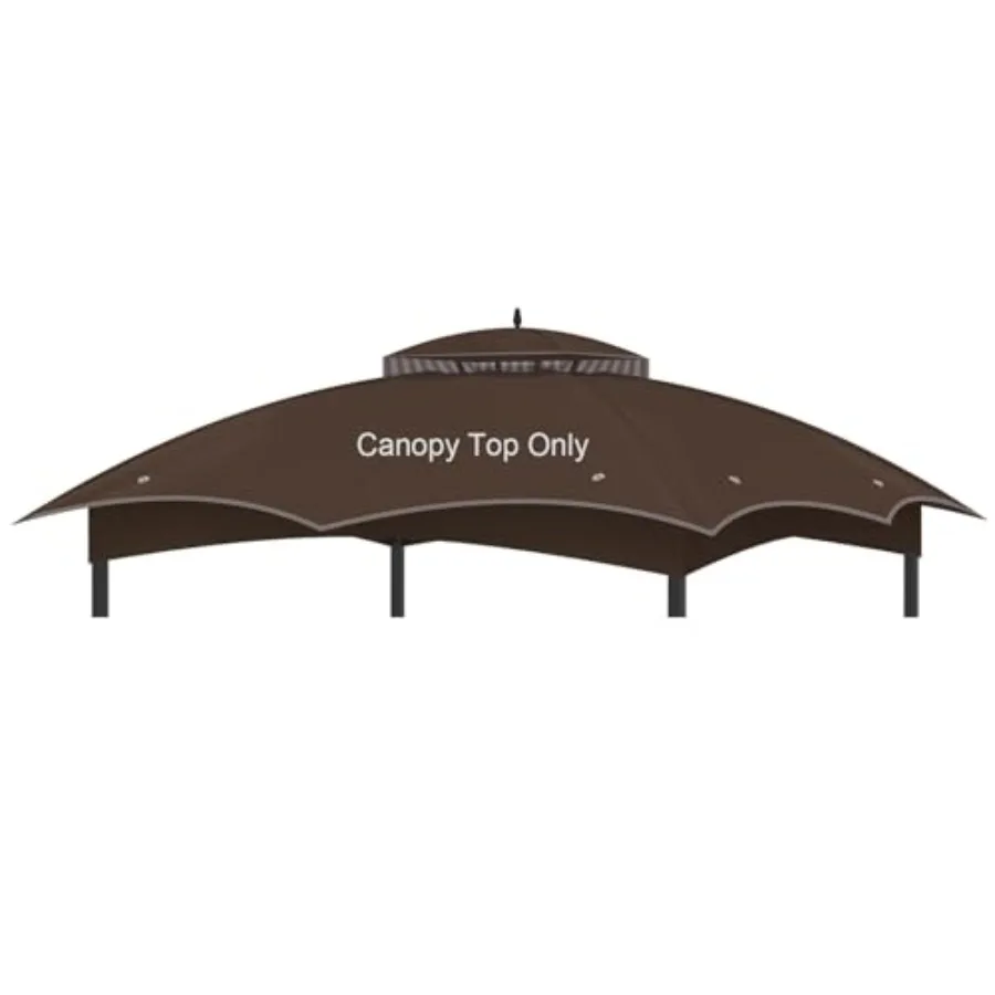 

Replacement Gazebo Canopy Top Cover for 10 x 12 Double Tiered Waterproof Canopy Roof for Lowe's Allen Roth Gazebo #GF-12S004B-1
