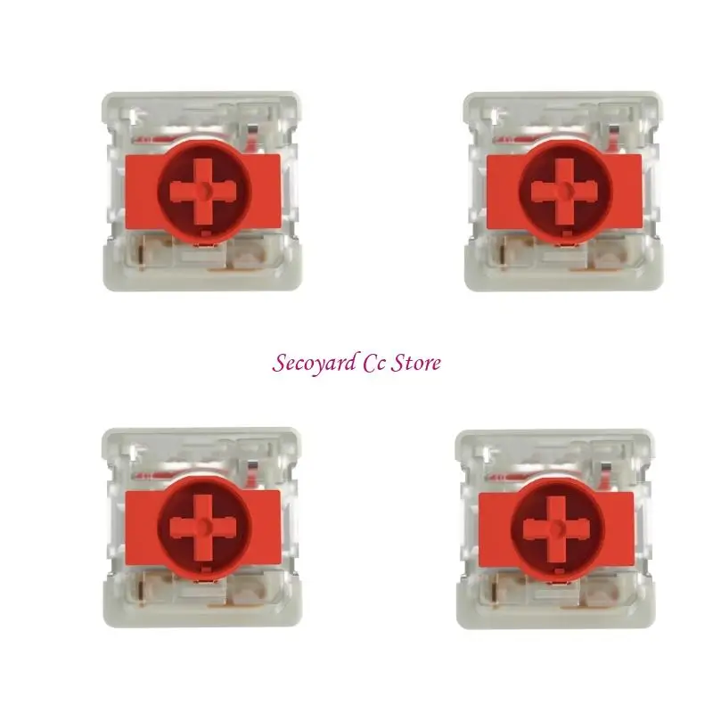 N3UC 3Pin Quiet Gaming Keyboards Switches Easy Installation For GK61 GK87 Mechanical Keyboards