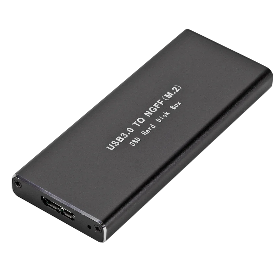 PzzPss USB 3.0 M2 SSD Case USB3.0 to M.2 NGFF External Solid State Drive Enclosure SSD Box Support 2230 2242 2260 2280 Hard Disk