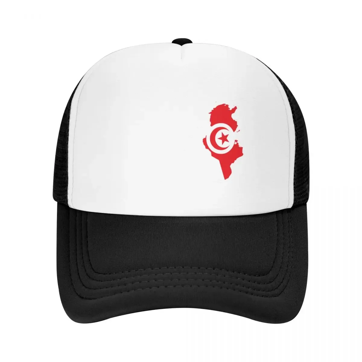 Tunisia map Flag Arabic name Baseball Cap Golf Cap western Hat New In The Hat foam party Hat Women Caps Men's