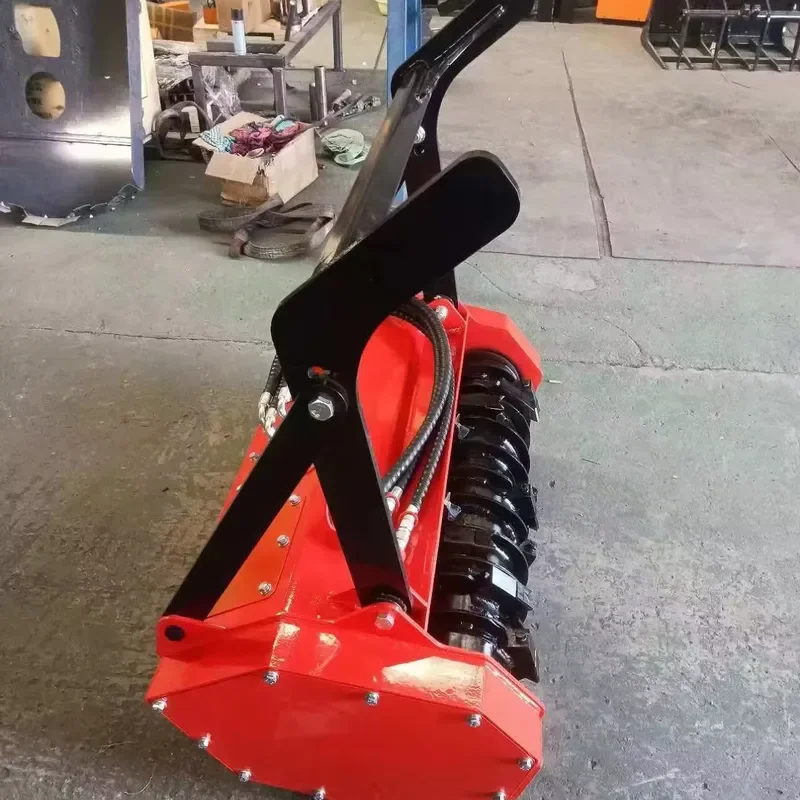 Multifunctional Remote Control Crawler Mini Lawn Mower Touch with Forest Mulcher for Sale