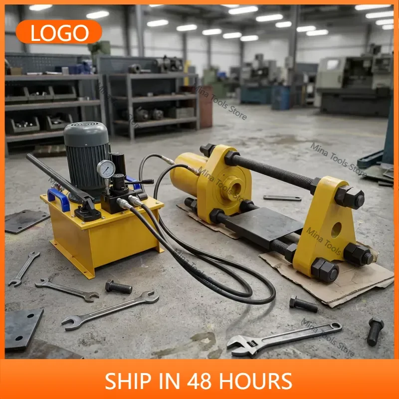 High-quality 220V/380V Electric Track Pin Disassembly Machine, Pressure Bushing Device,hydraulic Track Pin Disassembly