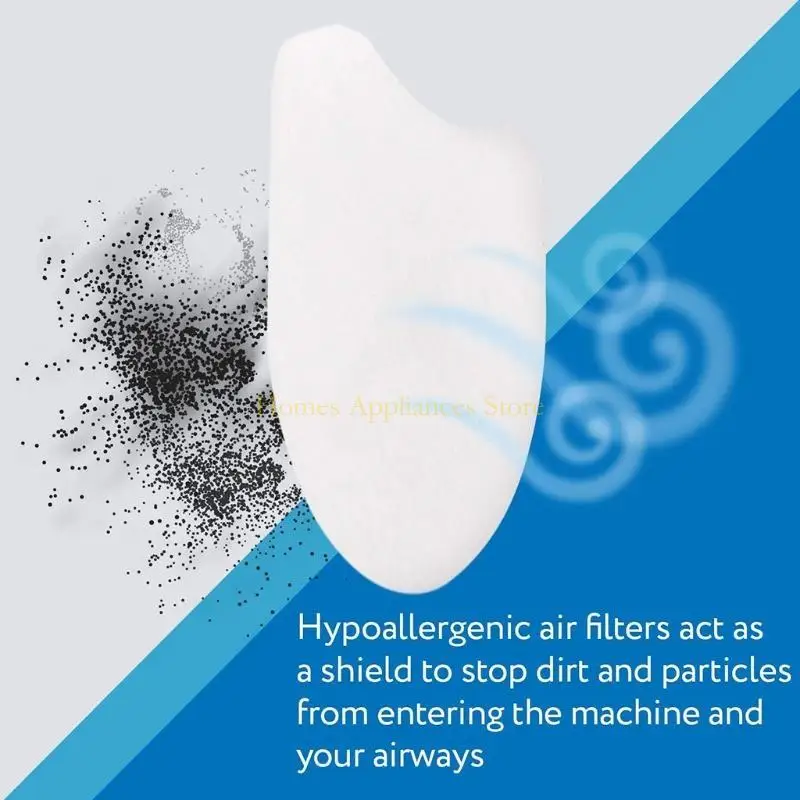 D0AB 15PCS Одноразовые фильтры CPAP Премиум универсальный фильтр для серии Airmini Resmed