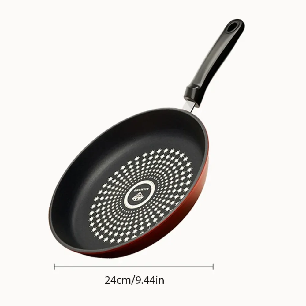 Wajan Penggorengan Multifungsi Anti Lengket Wok Tahan Lama Wajan Omelet Mudah Dibersihkan Peralatan Masak Dapur Kompatibel dengan Kompor Listrik dan Gas