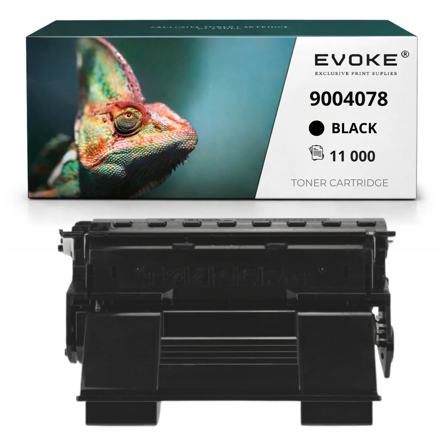 Evoke Compatibele Toner voor Oki B6200 9004078 Zwart 11000 Pagina's B6200 B6200Dn B6200N B6250Dn B6250N B6300N