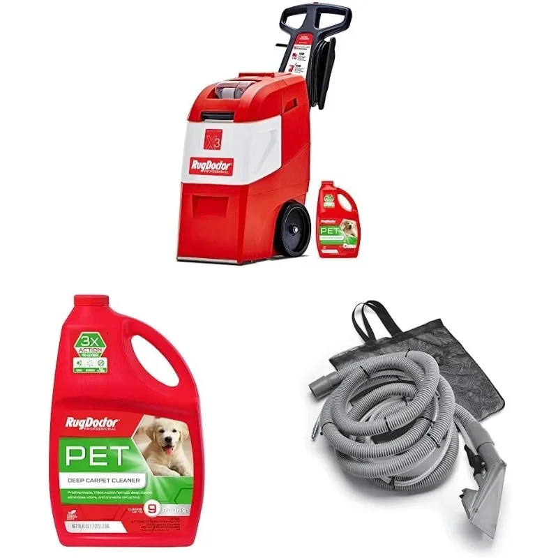 

HOME.Mighty Pro X3 коммерческий очиститель ковров и чистящий коврик Doctor коврик для домашних животных, 96 унций и универсальная Накладка для ковров Doctor