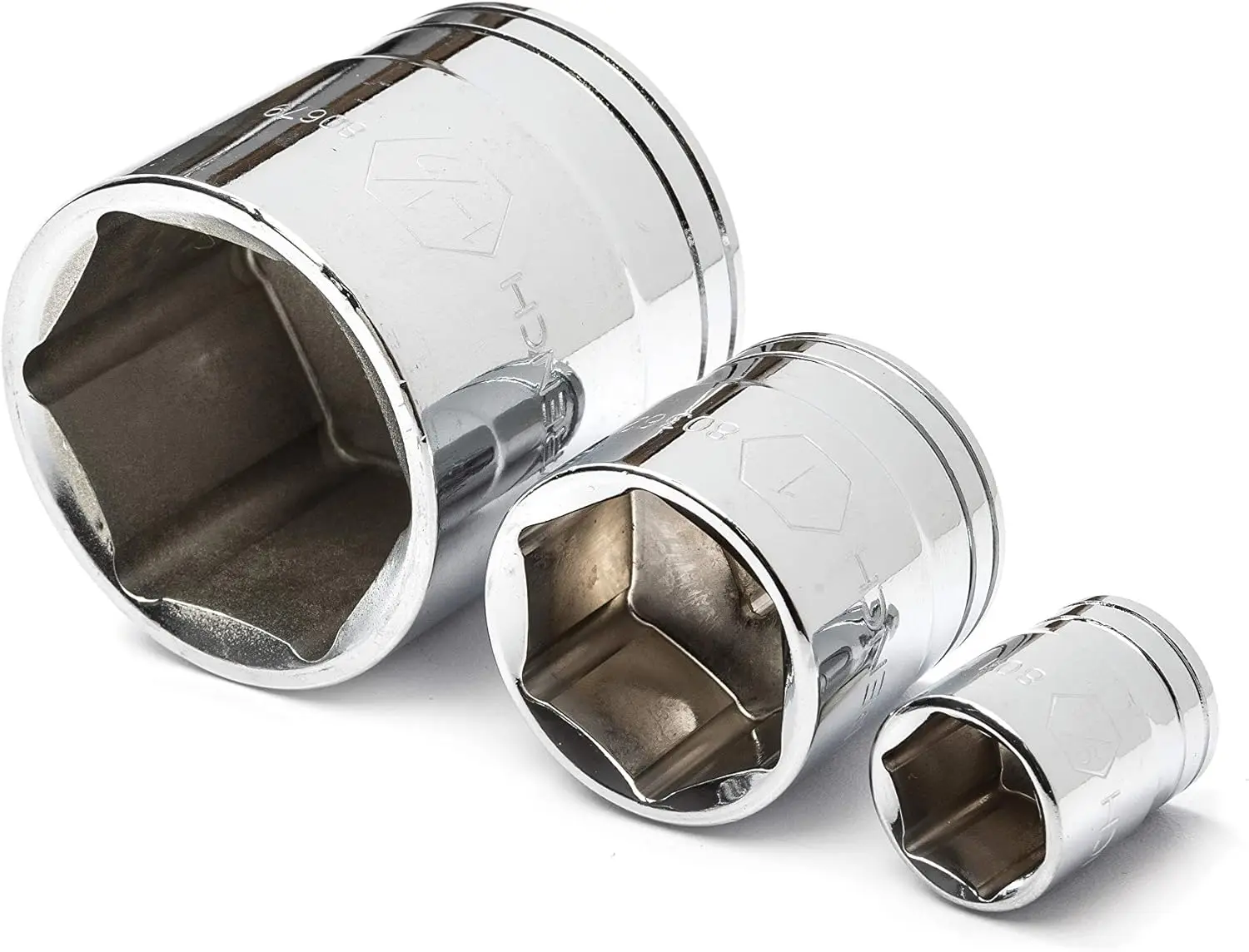 163 peças 1⁄4, 3/8, e 1⁄2 Dr.12 Point Master Socket Set - 89074, grande