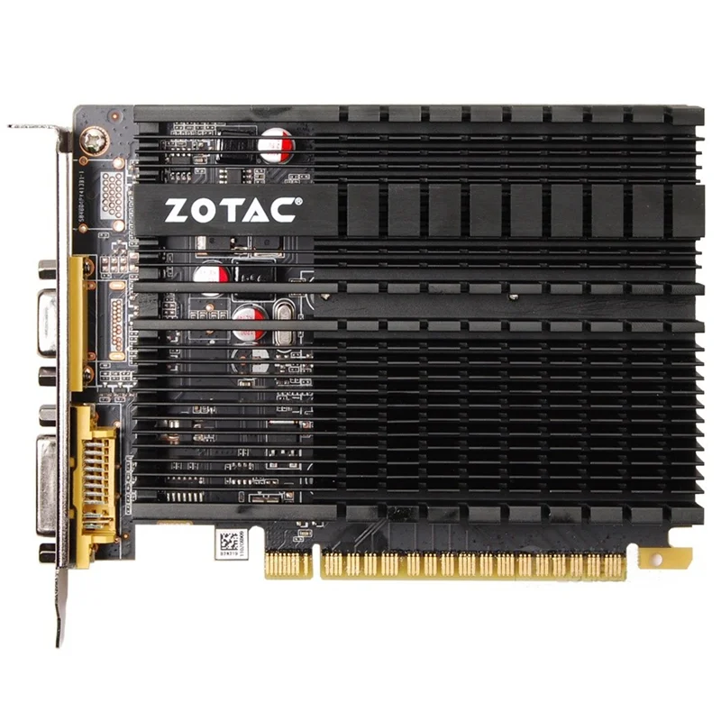 ZOTAC-비디오 카드 GeForce GT610 1GB 2GB 64Bit GDDR3 오리지널 GT610 1GD3 2GD3 Dvi VGA PCI-E 그래픽 카드, NVIDIA 용 GPU 맵