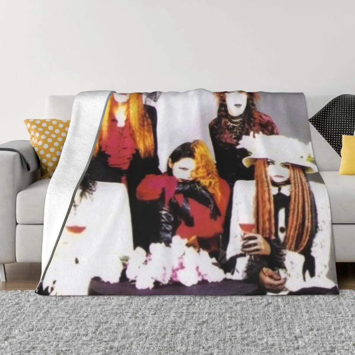 

MALICE MIZER 001721 Quilt pet blankets print blanket Sofa bed blanket blankets for winter Throw Blanket
