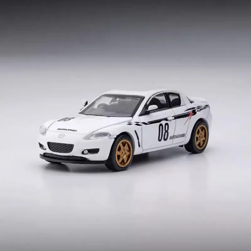 1:64 Mazda RX8 RX-8 Supercar Alloy Car Diecasts & Toy Vehicles Car Model Miniature Scale Model Car Toy Ornaments For Children