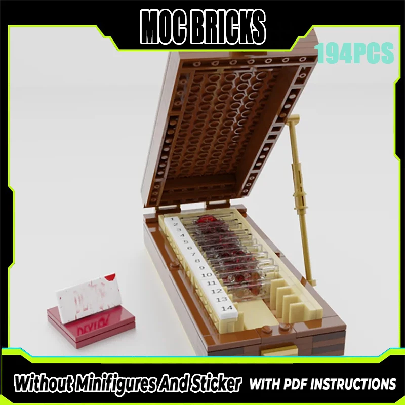 

Exquisite new MOC building block display model Morgan's trophy storage box technology modular children's toy gift DIY set