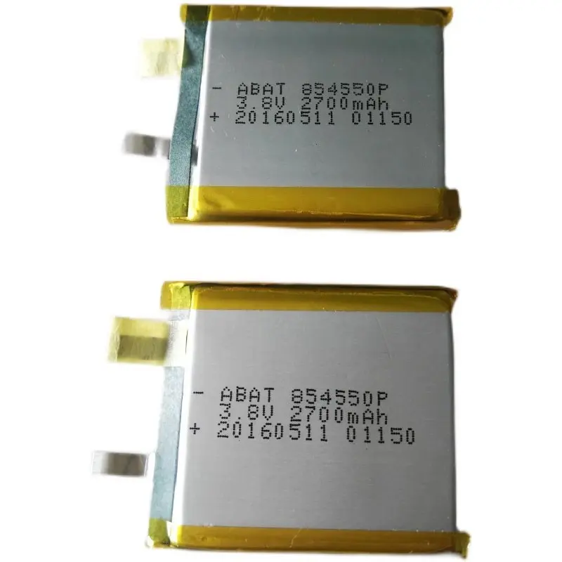 2700mAh  Polymer Lithium Battery for Size 954550 954551 955050 955151 - Rechargeable Li-ion Battery Pack for Various Devices
