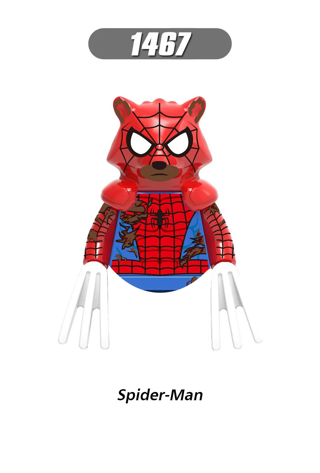 Juguetes calientes nuevo Marvel Iron Man Spider-Man Hawkeye personaje de Anime Mini muñeca de bloques de construcción niños adultos ladrillo juguete regalo de fiesta