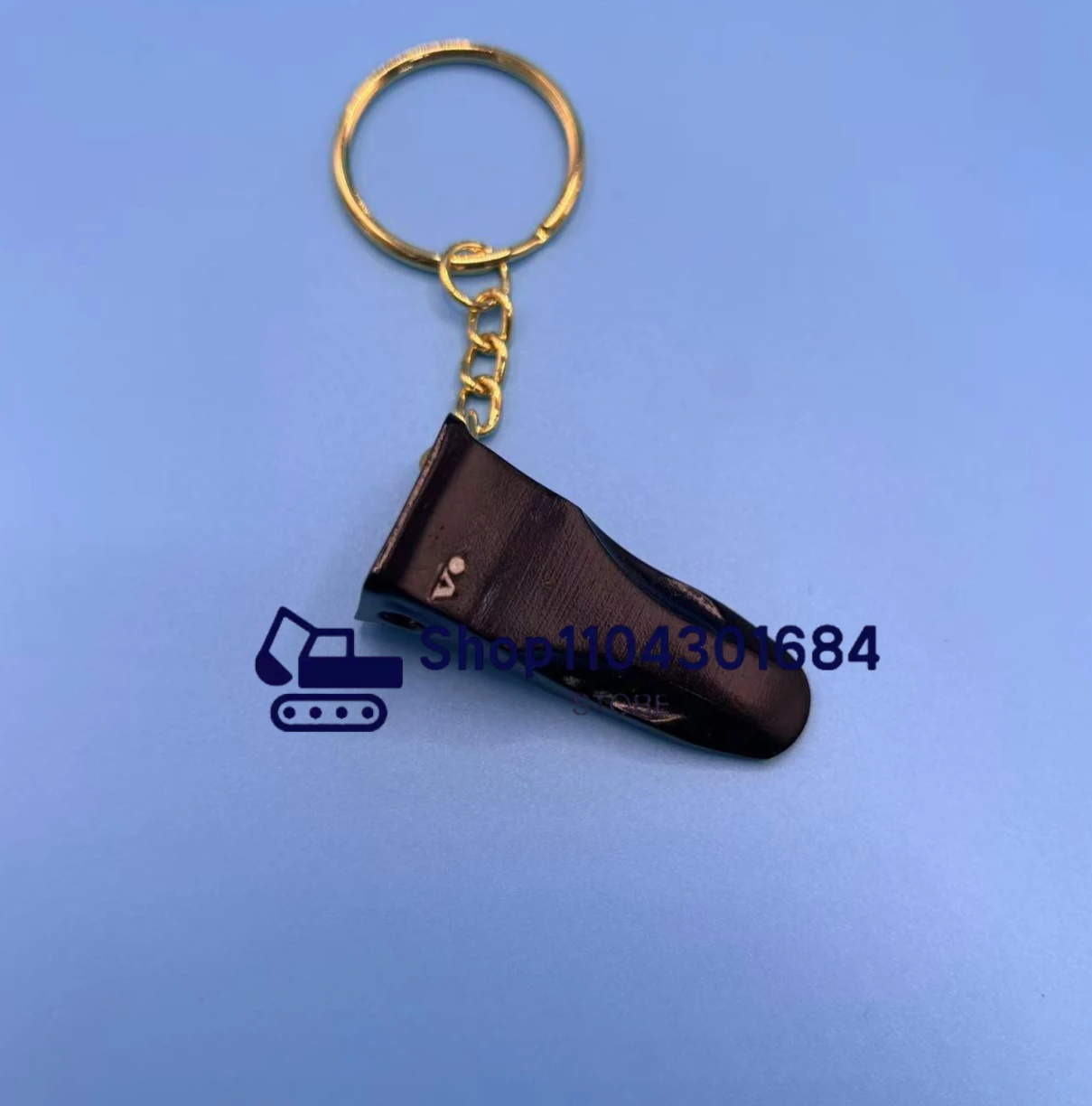 لكوماتسو كوبيلكو حفر دلو الأسنان المفاتيح سبيكة محاكاة المعادن حفر دلو المفاتيح سلسلة لوحة قلادة حديدية