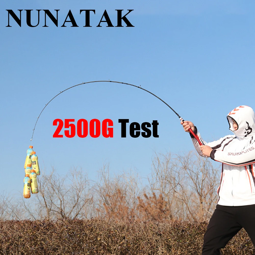 Caña Spinning NUNATAK para barco – Puntas sensibles y resistente