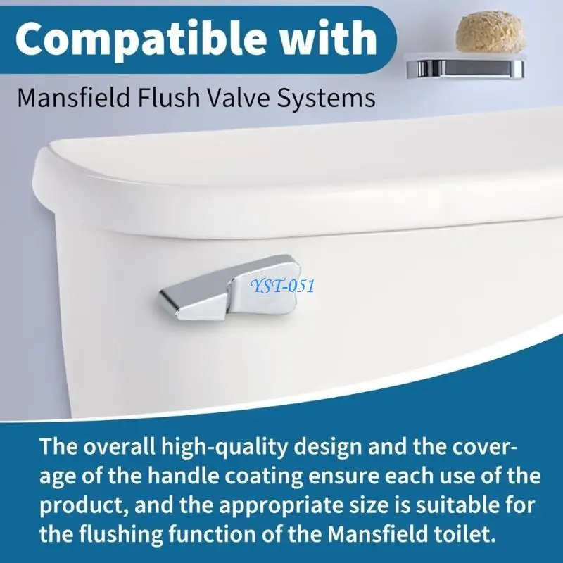 E15A Toilet Tanks Flush Lever Replacement Flush Handle Trip Lever Bathroom Tool