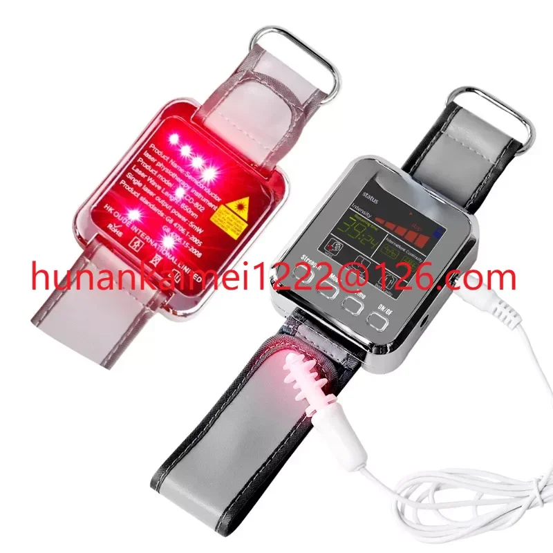 

Laser Wrist Watch Diode LLLT For Diabetes Hypertension Hyperlipidemia Hyperglycemia Treatment