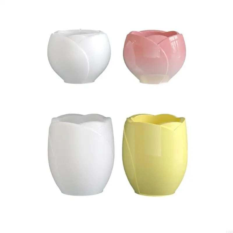 

Силиконовые формы для изготовления тюльпанов для художественных чашек для хранения из смолы, аксессуары для демонстрации F3MD