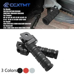 Motorcycle CNC Pedal Foot Pegs FootRest Footpegs For Suzuki GSX Honda CB CBR CBF VFR Yamaha MT FZ FJ FZS YZF XJR Kawasaki NINJA
