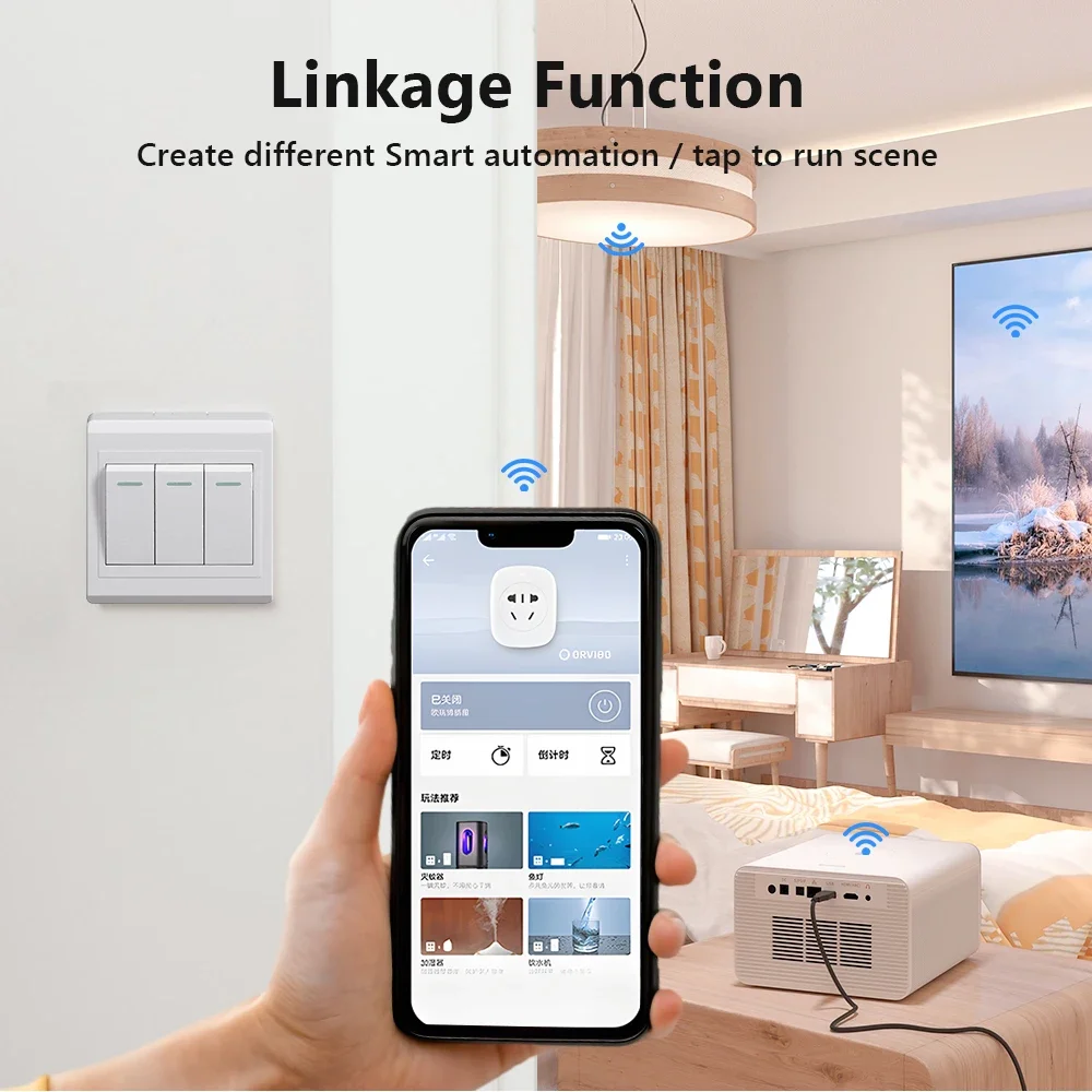 Tuya WiFi Zigbee Mini DIY Breaker Smart Switch Module Relay 1/2/3/4 Channel 2-way Control Work With Alexa Google Home Alice