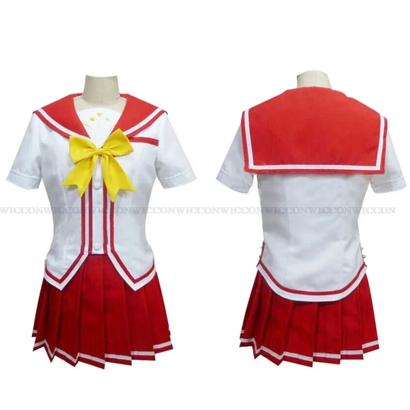 

2025 11 Anime Tomori Nao Cosplay Costume Women JK School Uniform Outfit Charlotte Cos Wig Halloween Party Sail