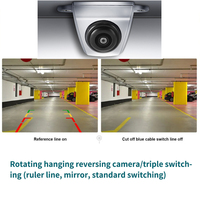 Universal vehicle-mounted high-definition 360-degree rotatable suspended Korean-style car reversing camera AHD720P